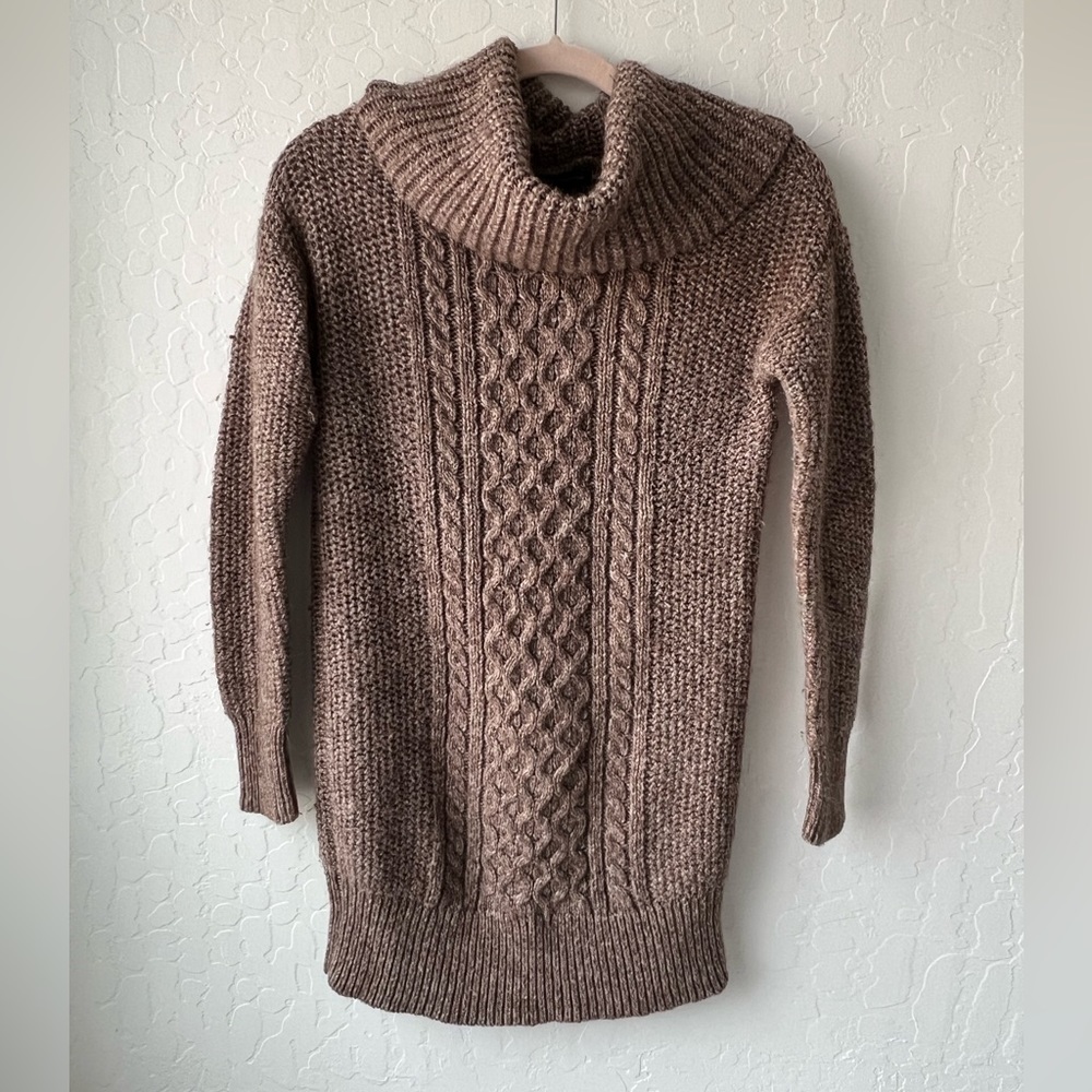 American Eagle Brown Wool Pullover Sweater